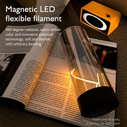 MagneticGlow: Cordless LED Charm